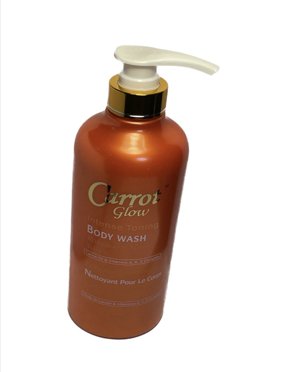 Carrot  Glow Intense toning Body wash  750 ml / 27 oz