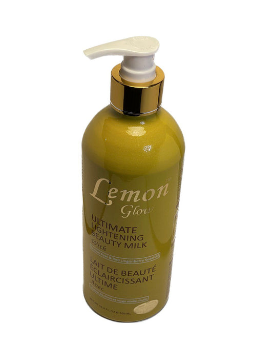 Lemon Glow Ultimate Lightening beauty milk 500 ml /16.8oz