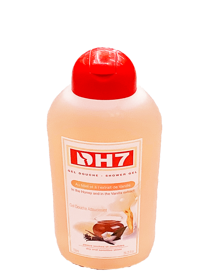 DH7 Honey and vinilla extracts shower Gel 26.25 / 750 ml